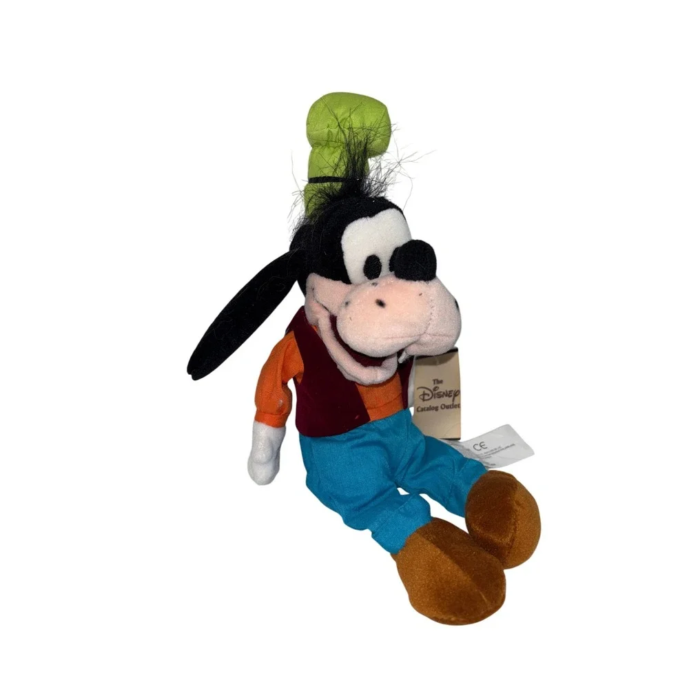 Disney Store Catalog Mini Bean Bag Goofy Plush 8 Inch NWT Vintage Collectible